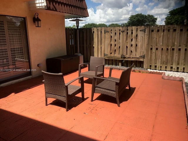 view of patio / terrace