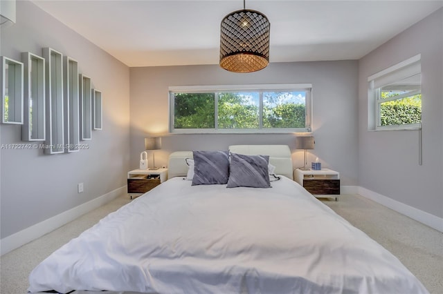 bedroom featuring multiple windows