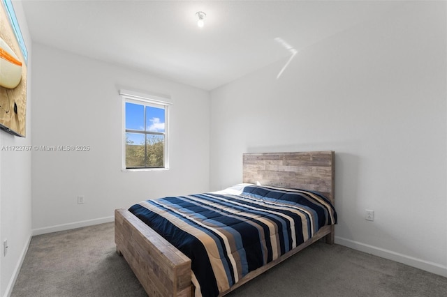 bedroom featuring carpet flooring