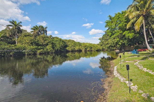 property view of water