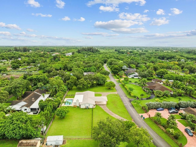 aerial view