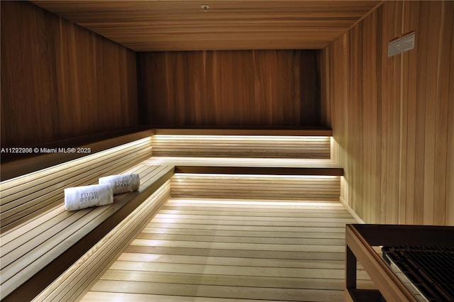 view of sauna / steam room