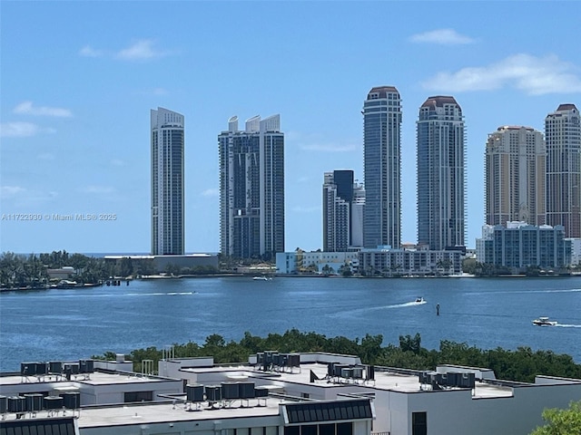 3300 NE 192nd St Unit 918, Aventura, FL 33180 - water view featuring a city view