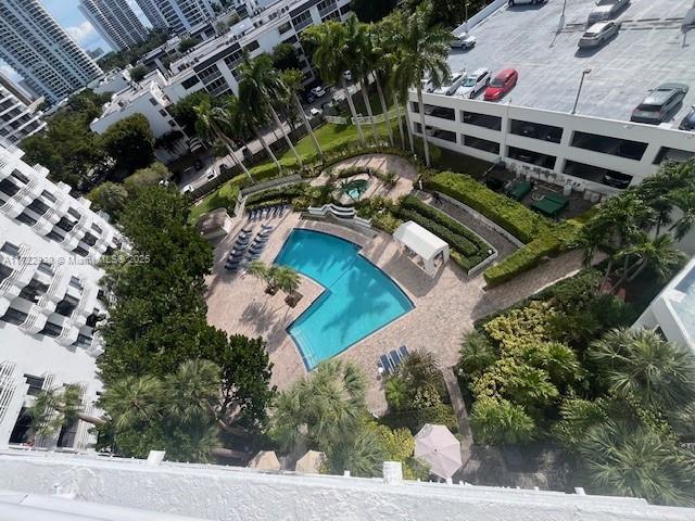 3300 NE 192nd St Unit 918, Aventura, FL 33180 - birds eye view of property with a view of city