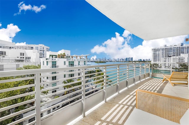 1445 16th St Unit 703, Miami Beach, FL 33139 - balcony featuring a city view