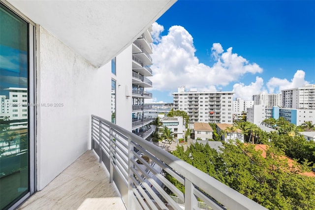 1445 16th St Unit 703, Miami Beach, FL 33139 - balcony with a city view