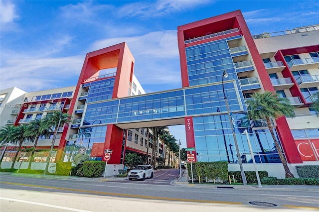 view of building exterior