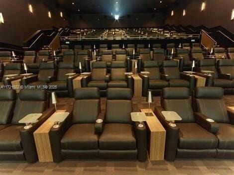 view of cinema room