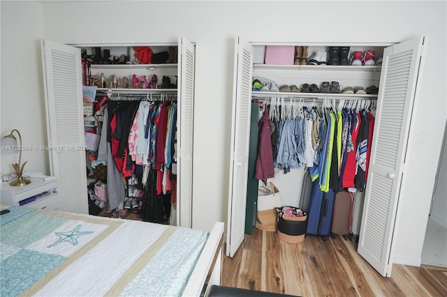 view of closet