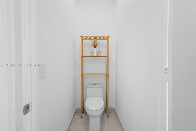 bathroom with toilet