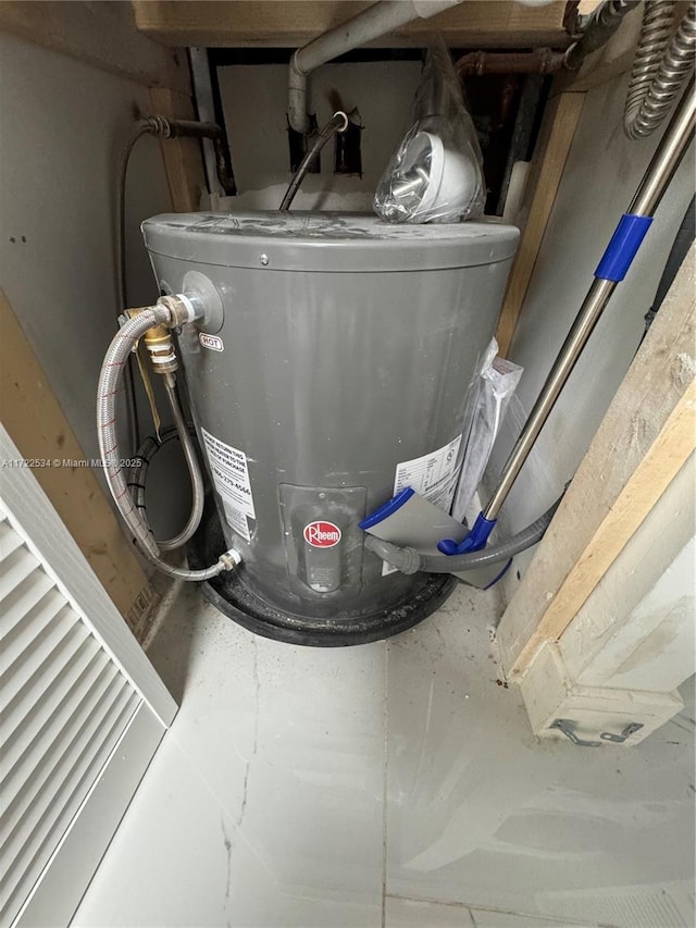 utilities with water heater