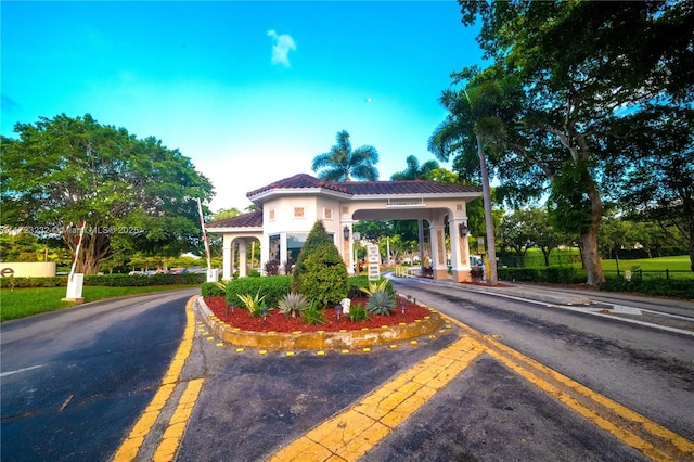 view of street