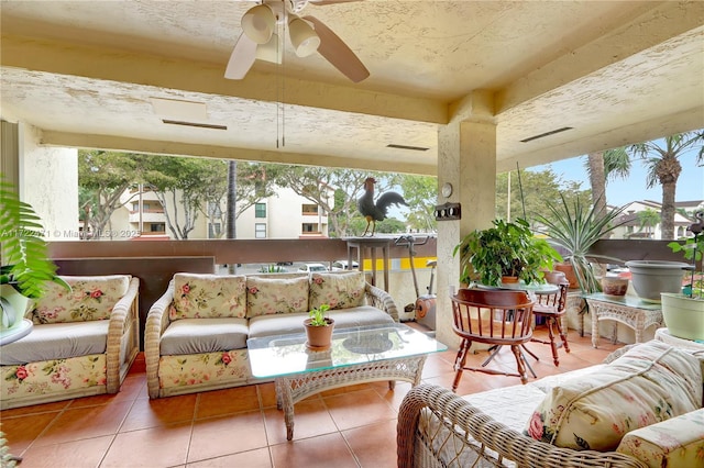 8860 SW 123rd Ct Unit K207, Miami, FL 33186 - sunroom featuring tile patterned floors and a healthy amount of sunlight