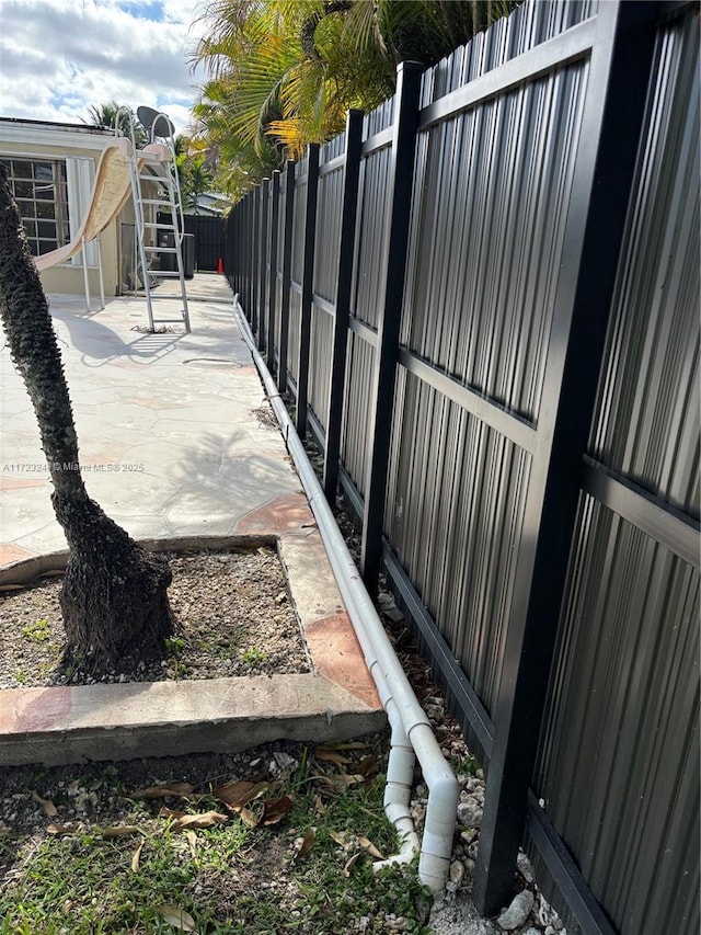 view of patio / terrace featuring a fenced backyard