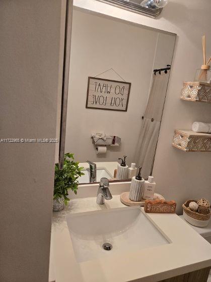 21340 NE 8th Ct Unit 1, Miami, FL 33179 - bathroom with vanity
