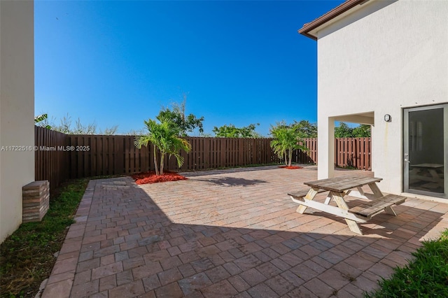 view of patio