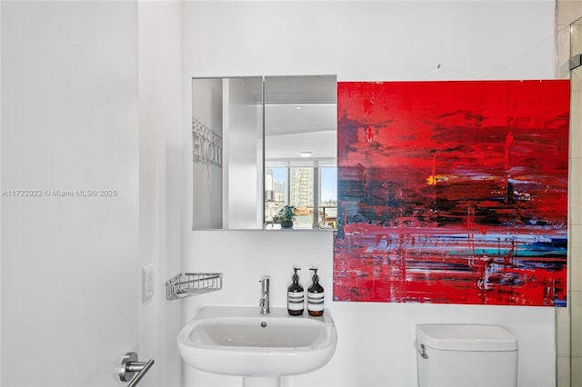 2900 NE 7th Ave Unit 908, Miami, FL 33137 - bathroom featuring a sink and toilet