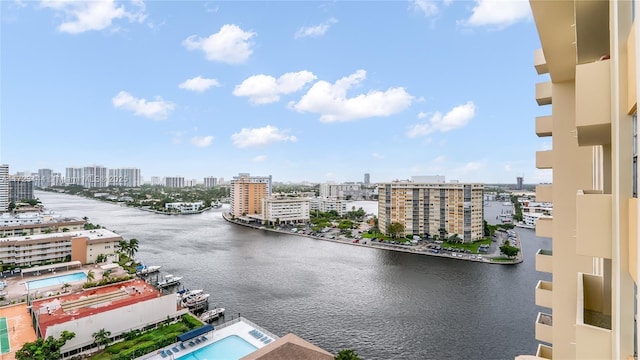 1833 S Ocean Dr Unit 1808, Hallandale Beach, FL 33009 - water view featuring nearby urban area