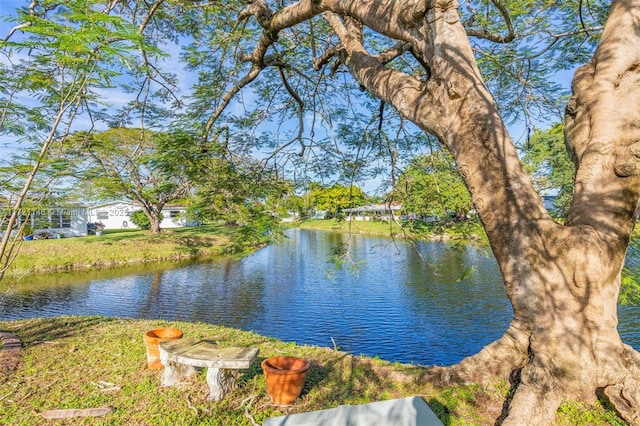 property view of water