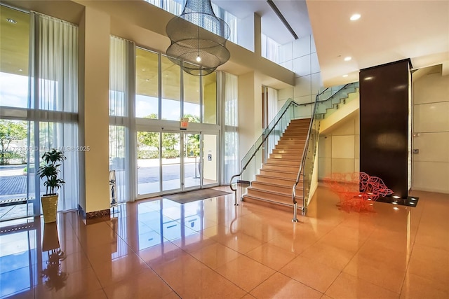 view of building lobby