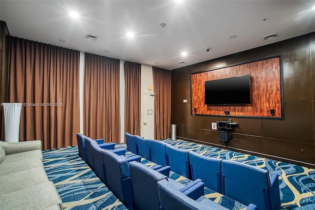 view of home theater