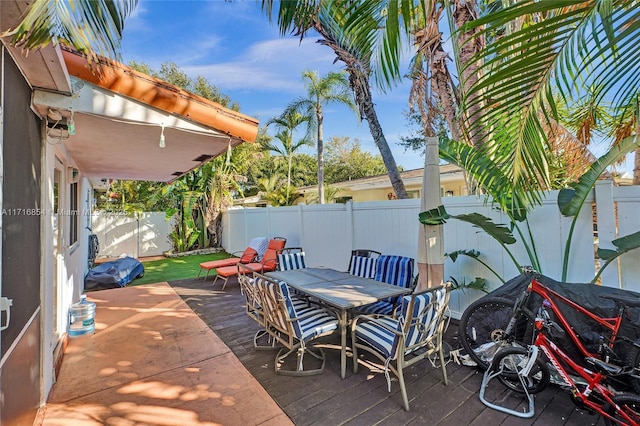 view of patio / terrace