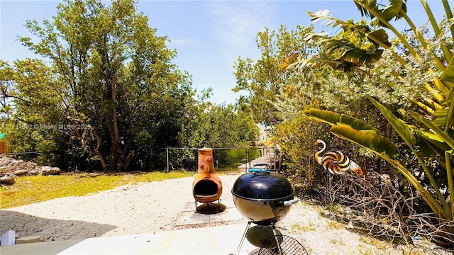 view of home's community featuring a patio