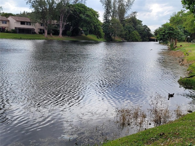 property view of water