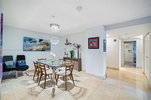 view of dining room