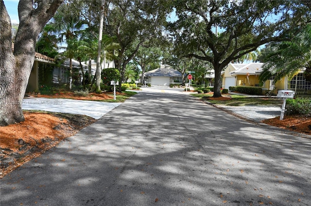 view of road