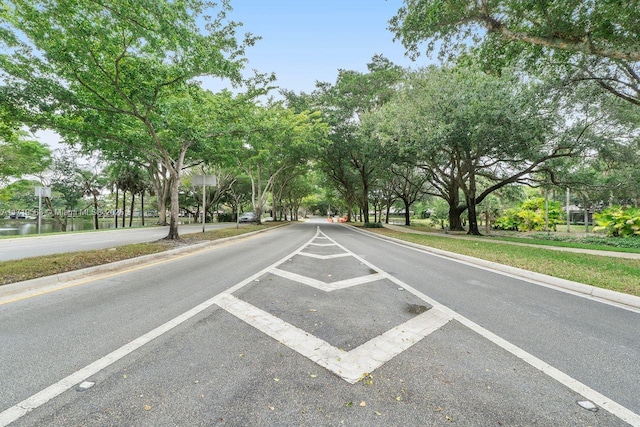 view of street