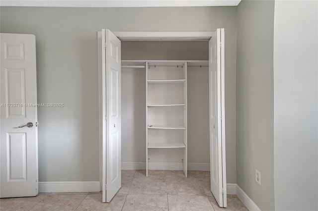 view of closet