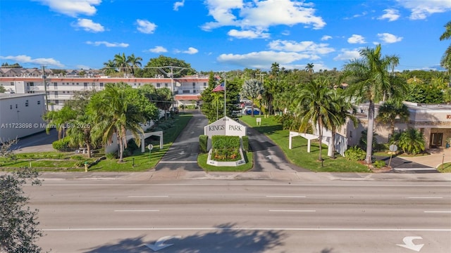 4025 N Federal Hwy Unit 219B, Oakland Park, FL 33308 - drone / aerial view featuring a residential view