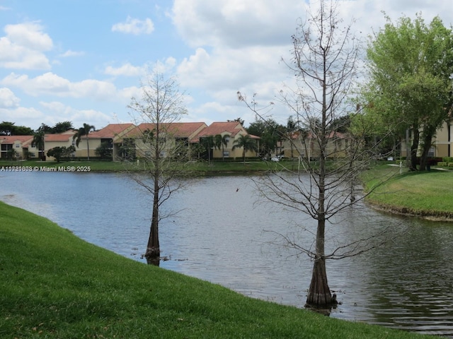 property view of water