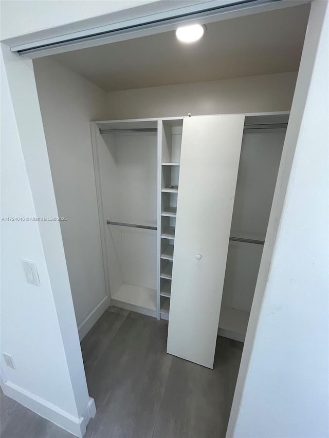 view of closet