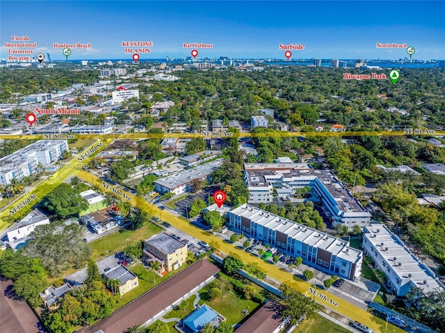 aerial view
