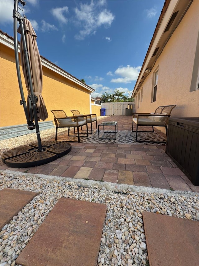 view of patio / terrace