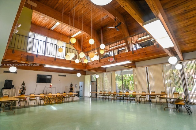 view of community lobby