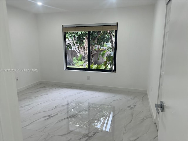 view of unfurnished room