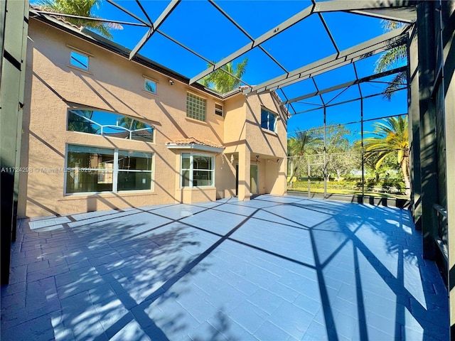 exterior space with a lanai