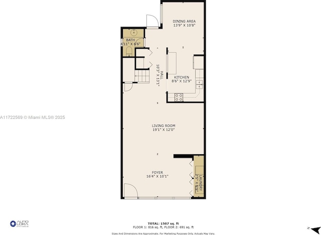 20291 NE 30th Ave Unit 108, Aventura, FL 33180 - plan
