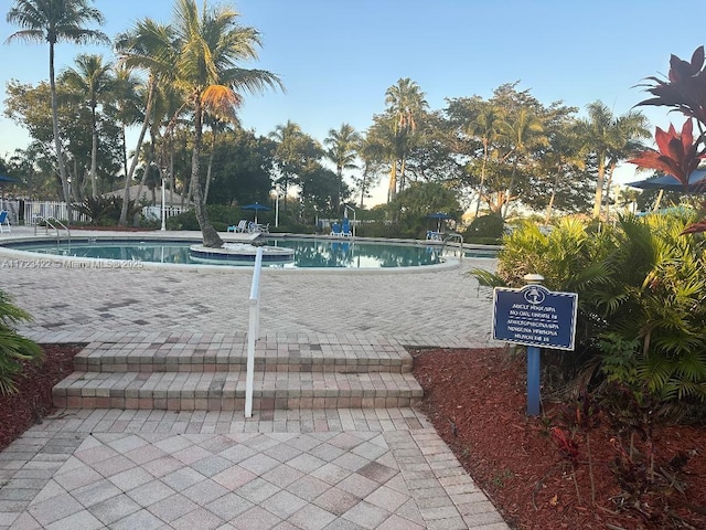 view of swimming pool