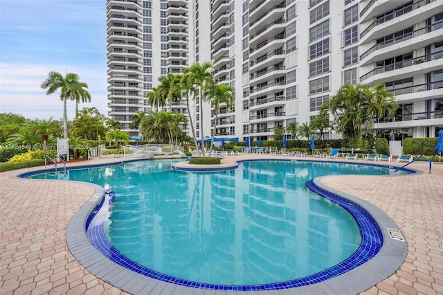 3530 Mystic Pointe Dr Unit 710, Aventura, FL 33180 - view of community pool