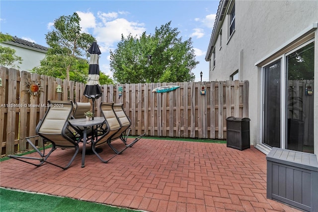 view of patio / terrace