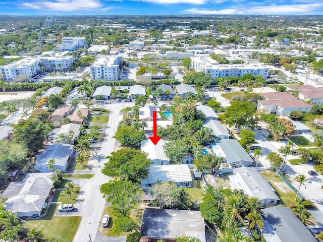 1417 NE 22nd St, Wilton Manors, FL 33305 - bird's eye view
