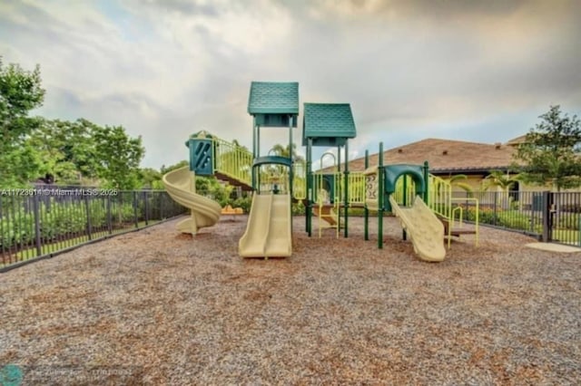 view of play area