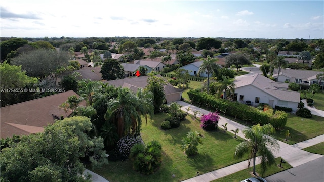 birds eye view of property featuring a residential view