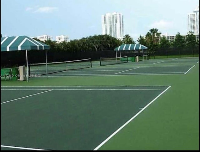 view of sport court