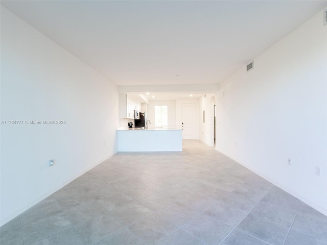 view of unfurnished living room