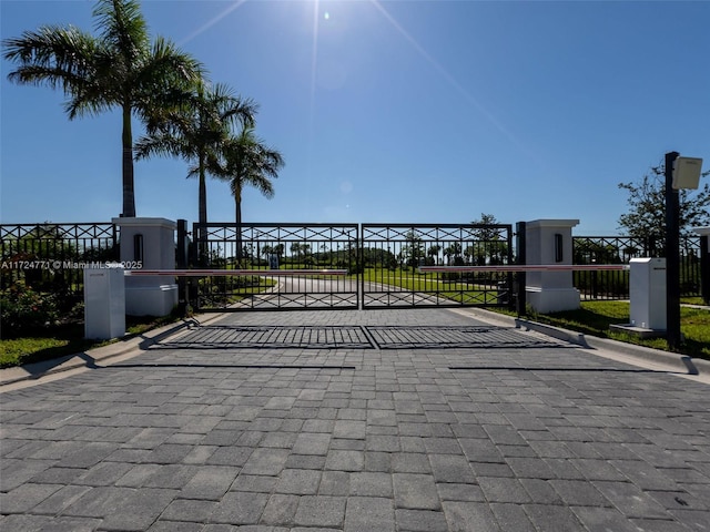 view of gate